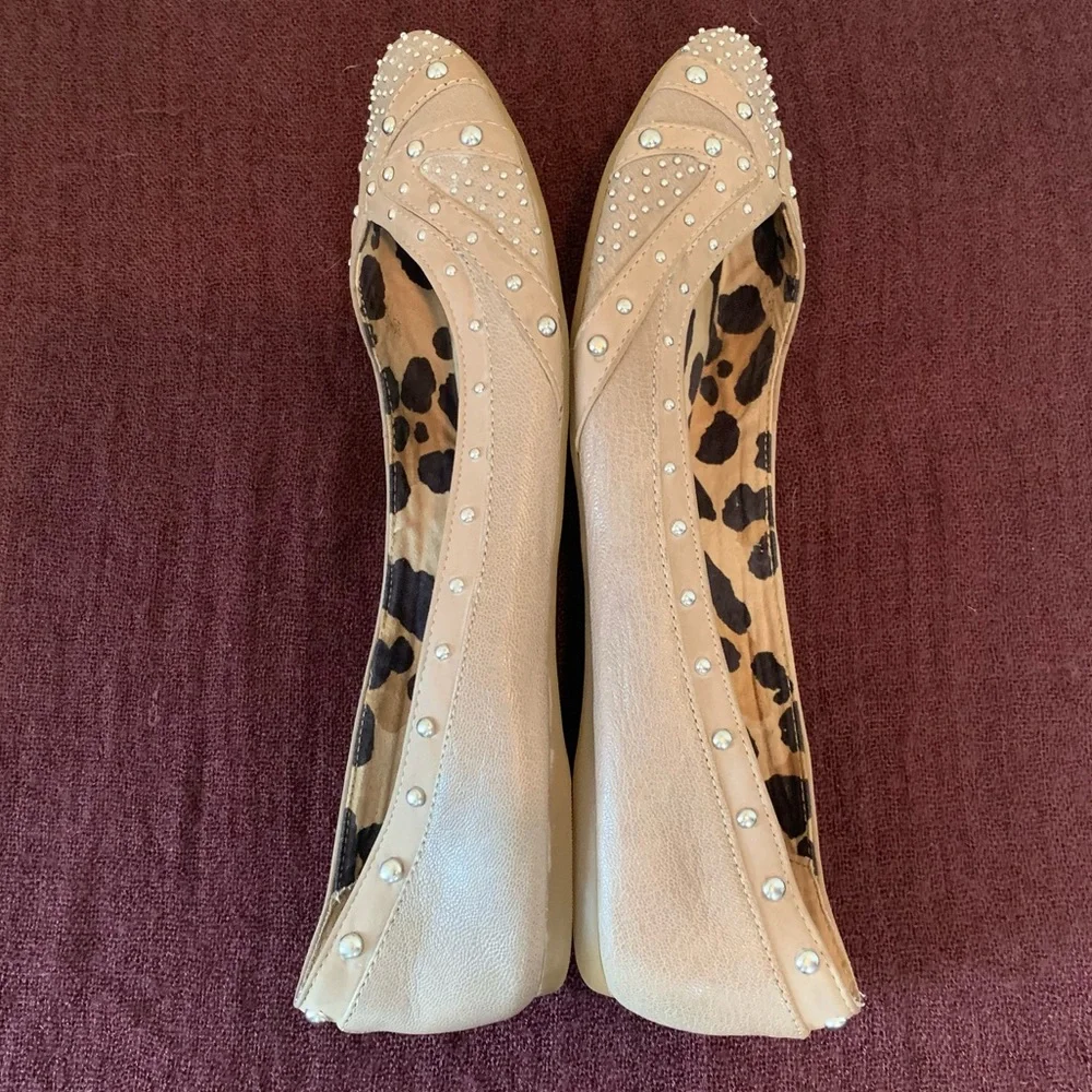 Gianni Bini Studded Ballet Flats - Picture 7 of 10
